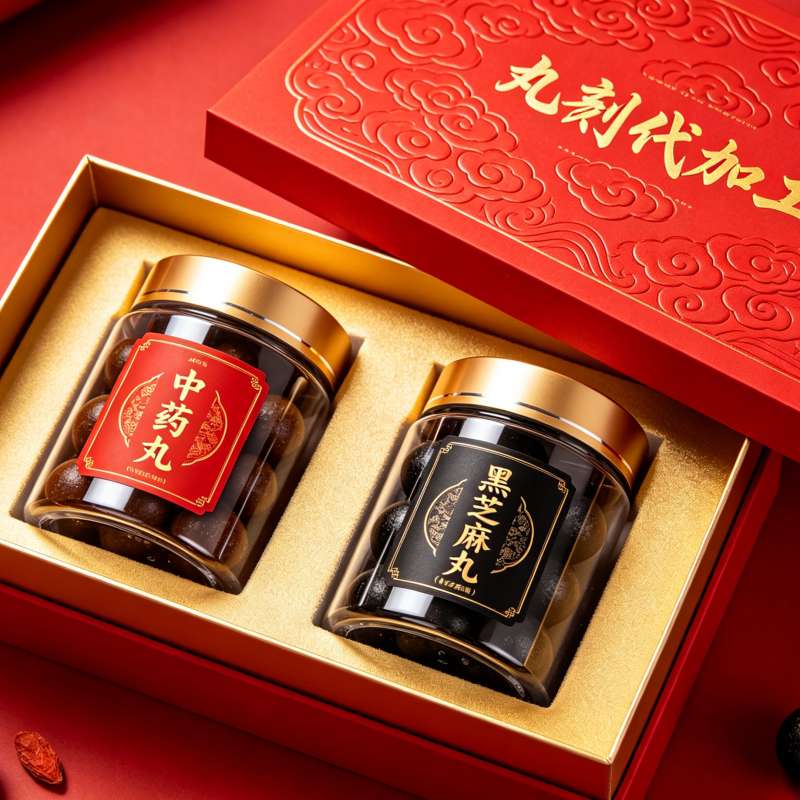 药食同源中药丸贴牌代加工,从打样到出货全流程说明(图1)